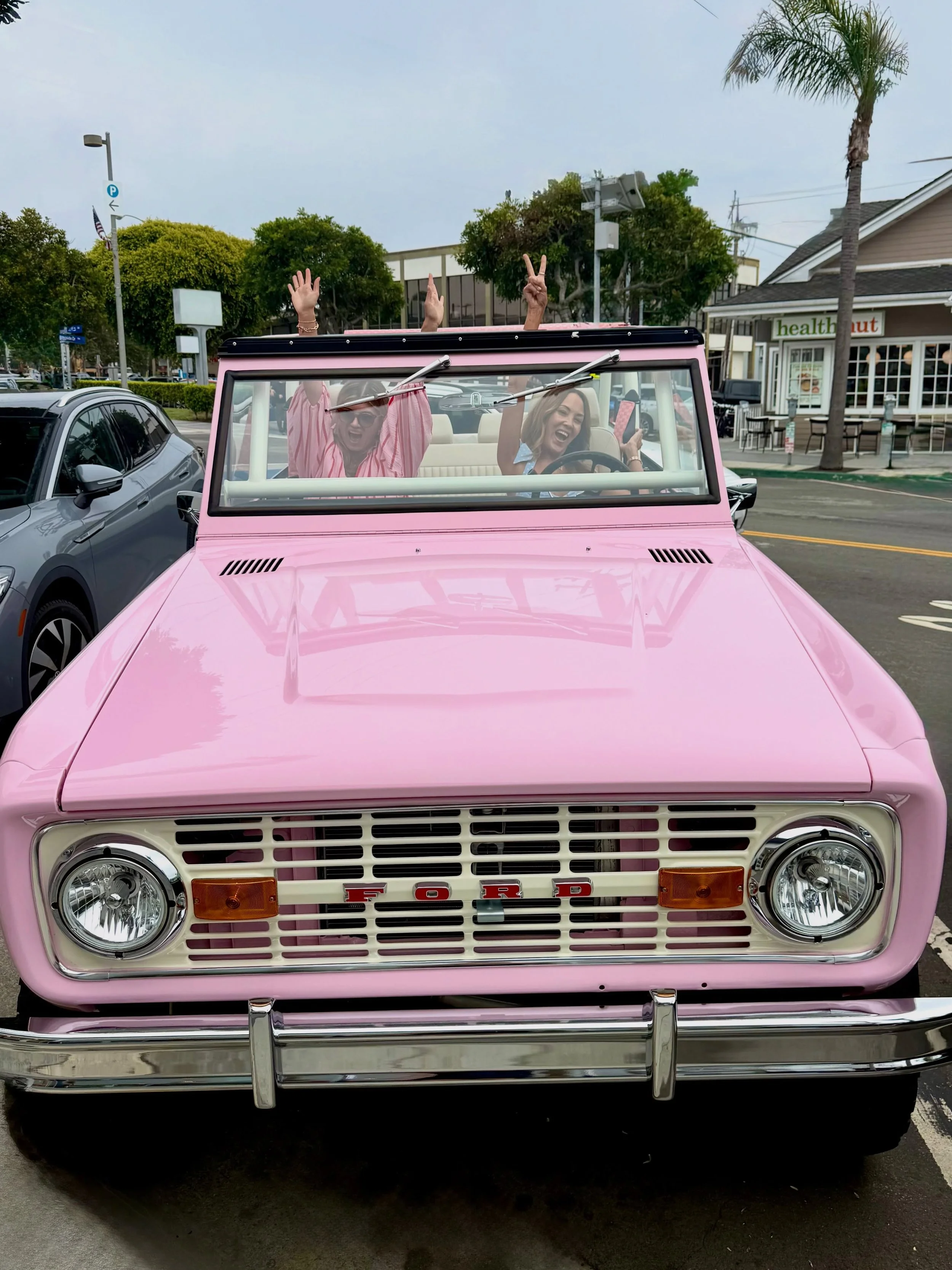 Manifested our dream car and we aren&rsquo;t looking back. 🌴💖✌️