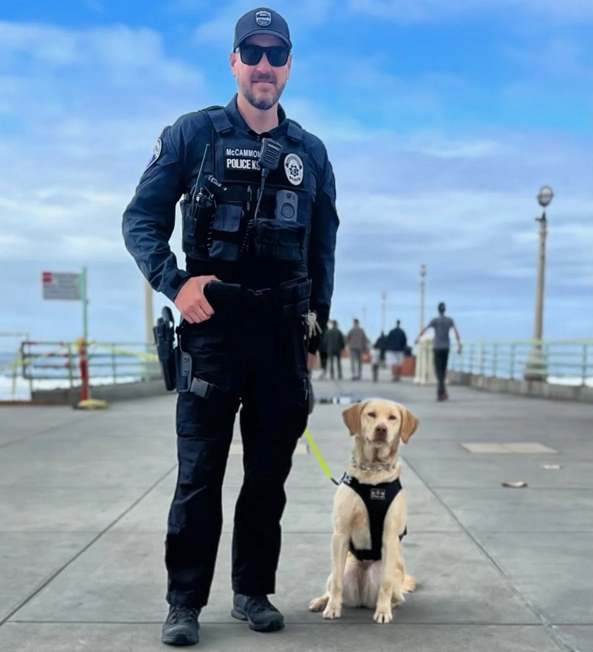 Officer Rio 🐶 and his hoooman partner McCammon 👮🏻&zwj;♂️ want you to SAVE THE DATE for the 7th annual MBPD K9 Foundation Car Show 🚓🚗 🏎️ on Sunday, September 27th, 9am-1pm in Downtown MB. 

All donations and proceeds directly support the MBPD Ca