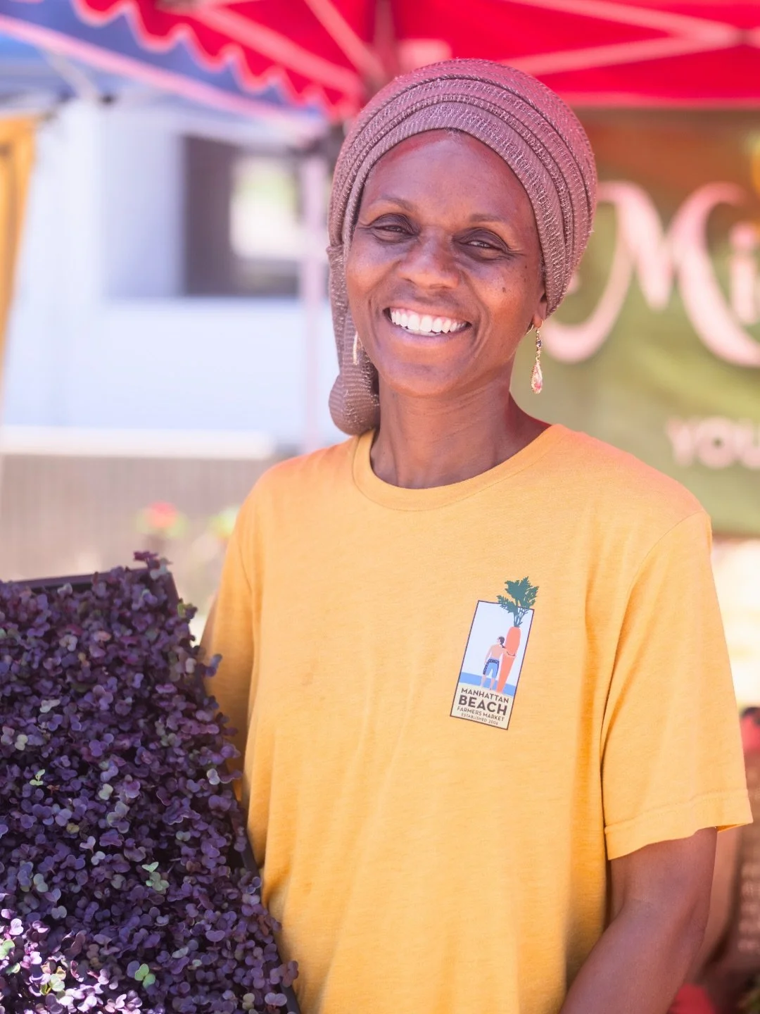 Meet some of the amazing vendors that make the @mbfarmersmarket Market so special 🥕

Major Microgreens brings an abundance of nutrient dense fresh cut microgreens every Tuesday.

Del Cid Coffee serves hot and cold brew coffee, bags of beans too! All