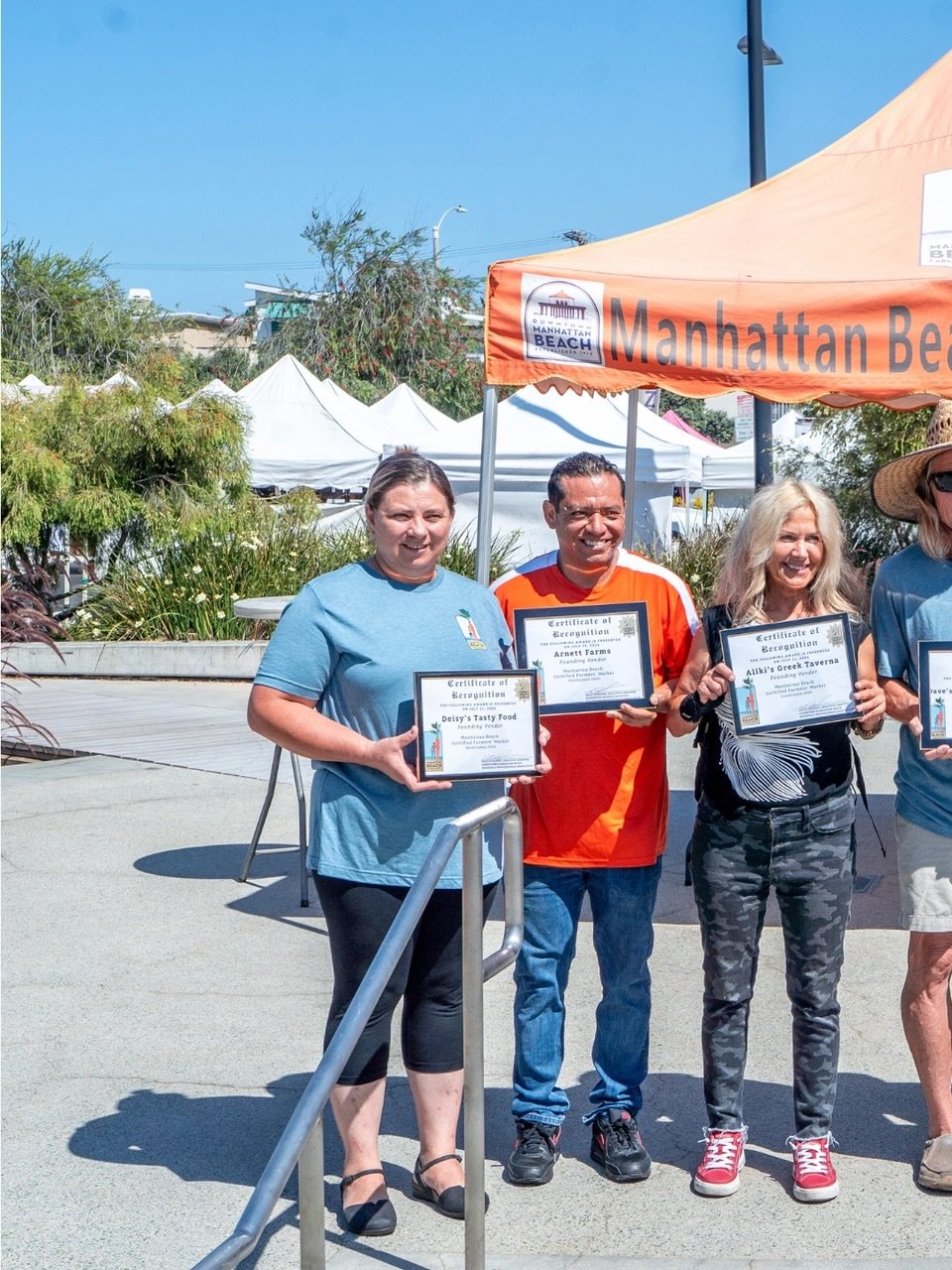20 years of Tuesdays, fresh food and familiar faces at the @mbfarmersmarket 🧡

Make sure you come say hello to our six founding vendors who have been with us since day one: Deisy&rsquo;s Tasty Foods, Arnett Farms, Aliki Greek Taverna, Dave&rsquo;s K