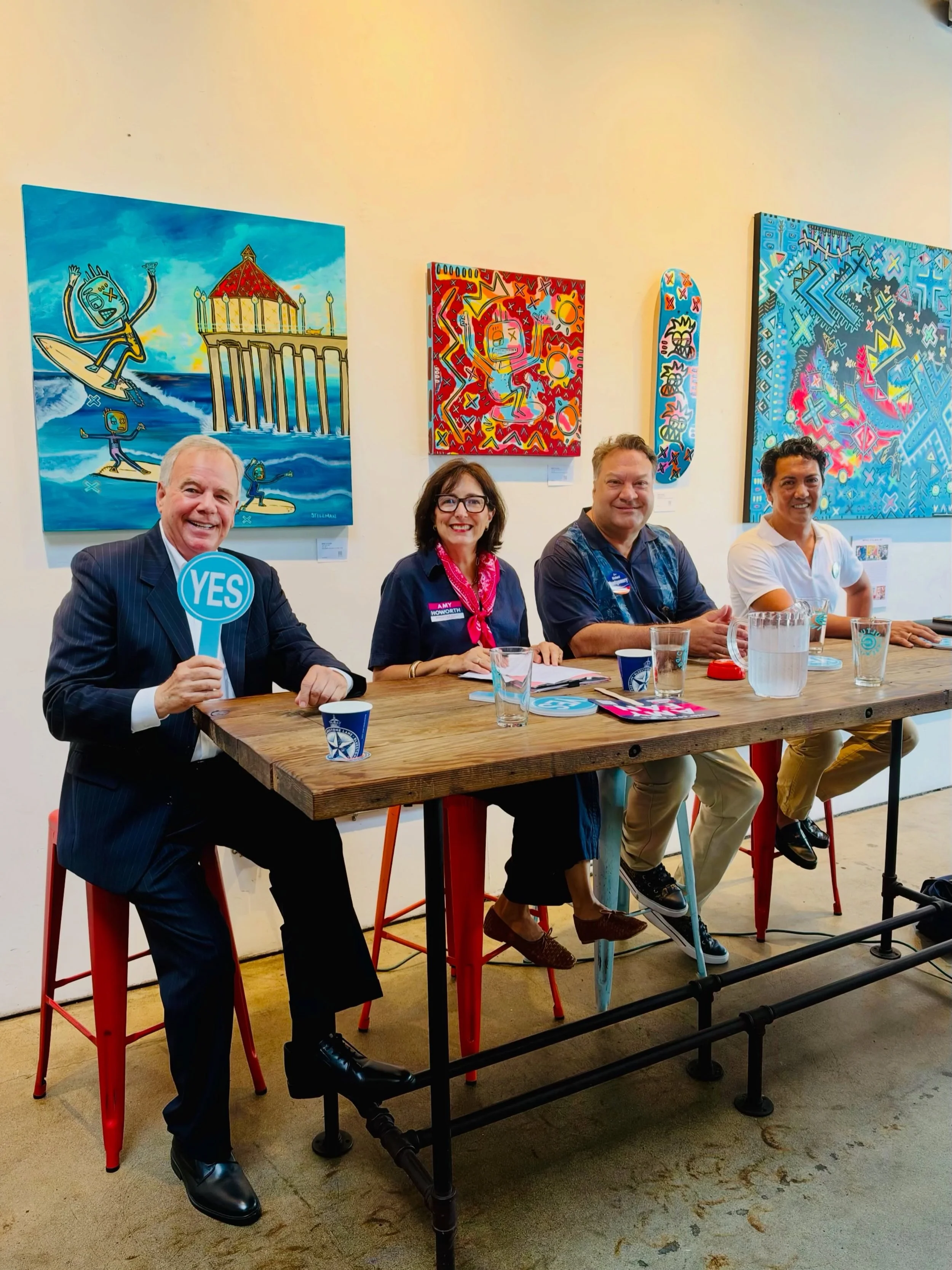 FOUR CANDIDATES. ONE HOT SEAT. ZERO SOFTBALLS. 🔥

We turned up the heat on the four Manhattan Beach City Council candidates&mdash;and not just because Downtown has some of the hottest real estate in town. 😉

Parking. Permits. Overregulation. Public