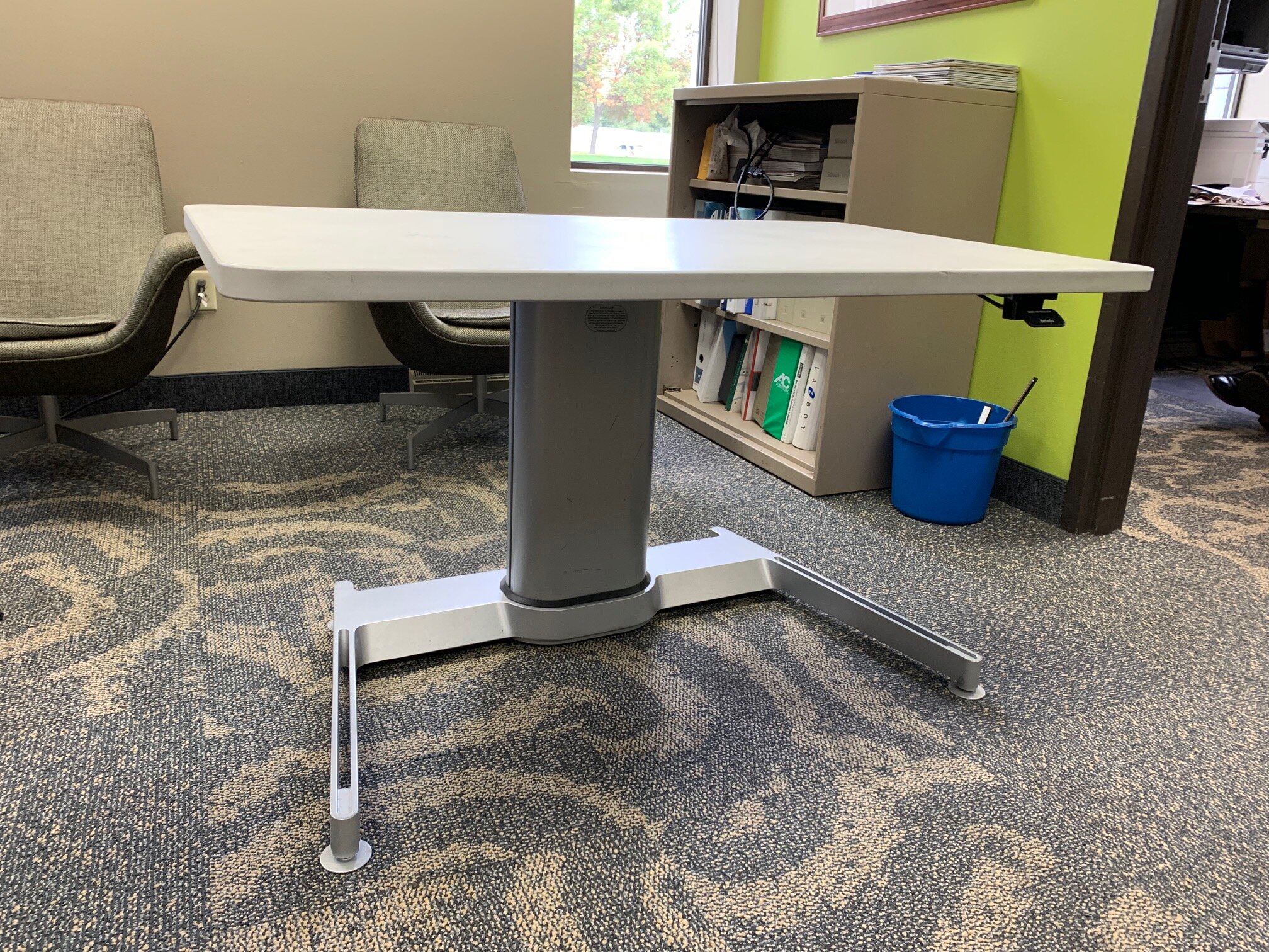 Steelcase Airtouch Heigth Adjustable Desk Table Oeb Used