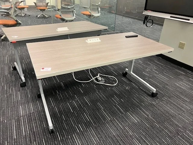 Knoll Training Tables W/ Power — OEB | Used Office Furniture Minneapolis