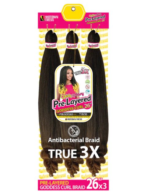 Motown Tress Quick n easy Pre Stretched Goddess Curl 26"