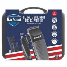 Barbasol Ultimate Grooming Pro Clipper Kit 20 Piece