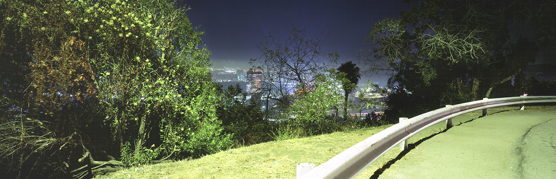 Above Universal City, Los Angeles