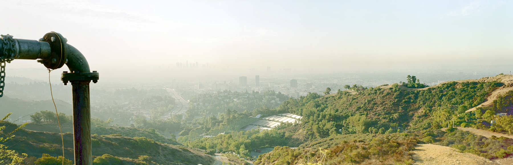 Overlooking Hollywood Bowl, Los Angeles