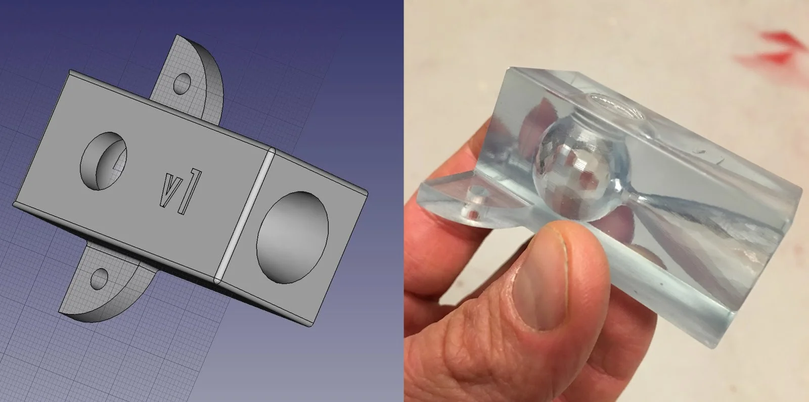 Test nozzle version 1