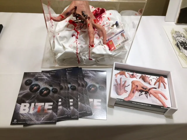  Spider hand at Creaturegeddon expo 