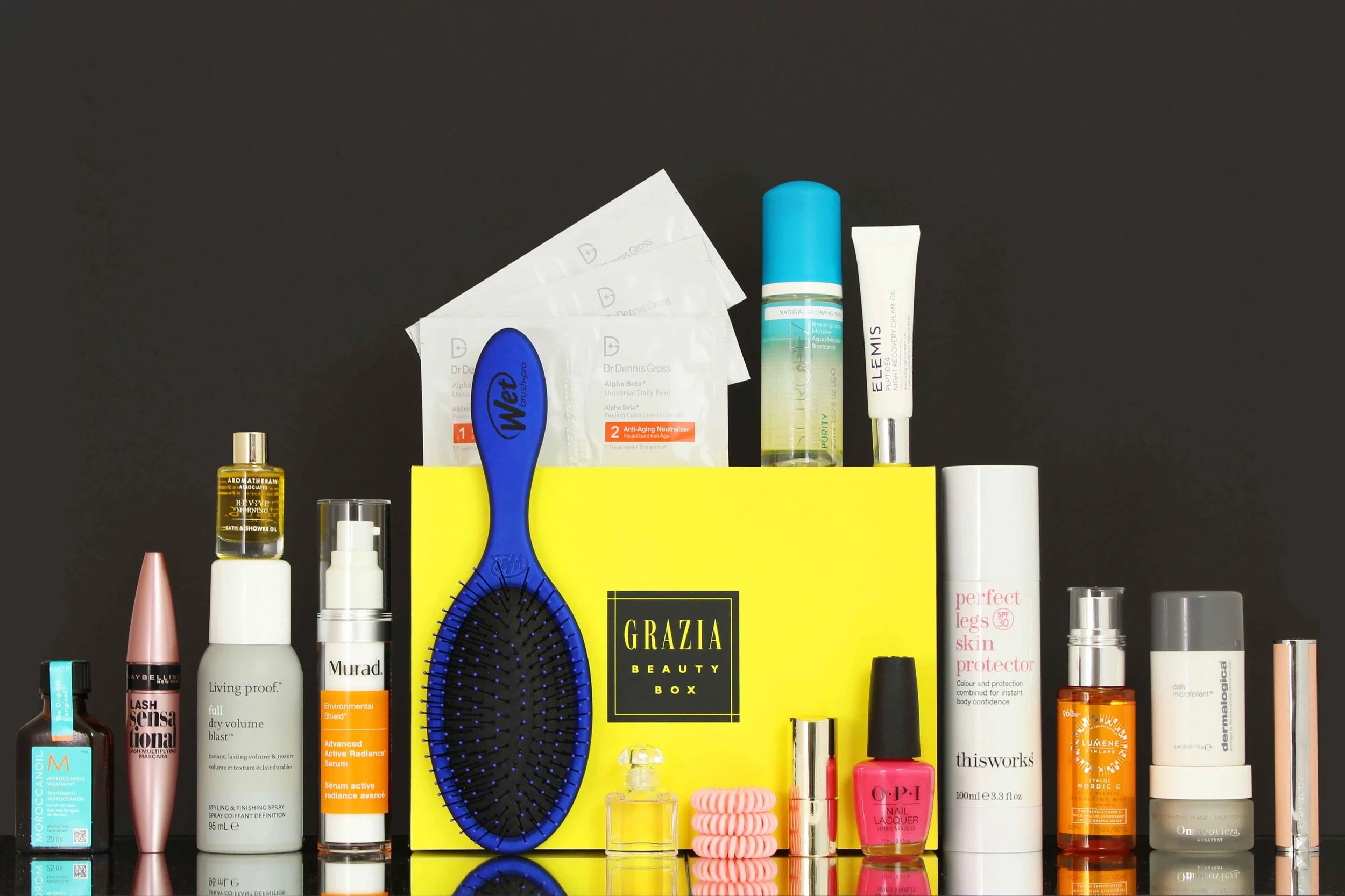 Packaging design for the GRAZIA Beauty Box