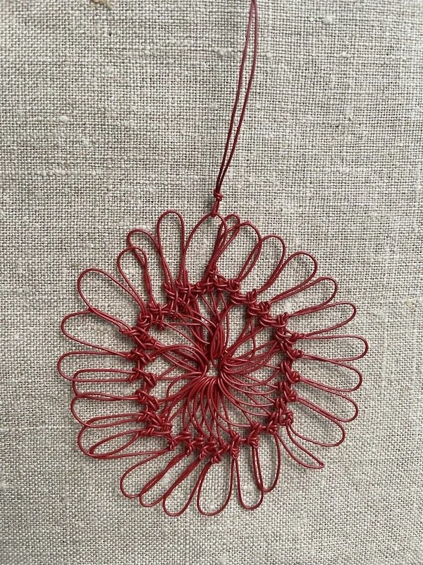 Handmade christmas decoration