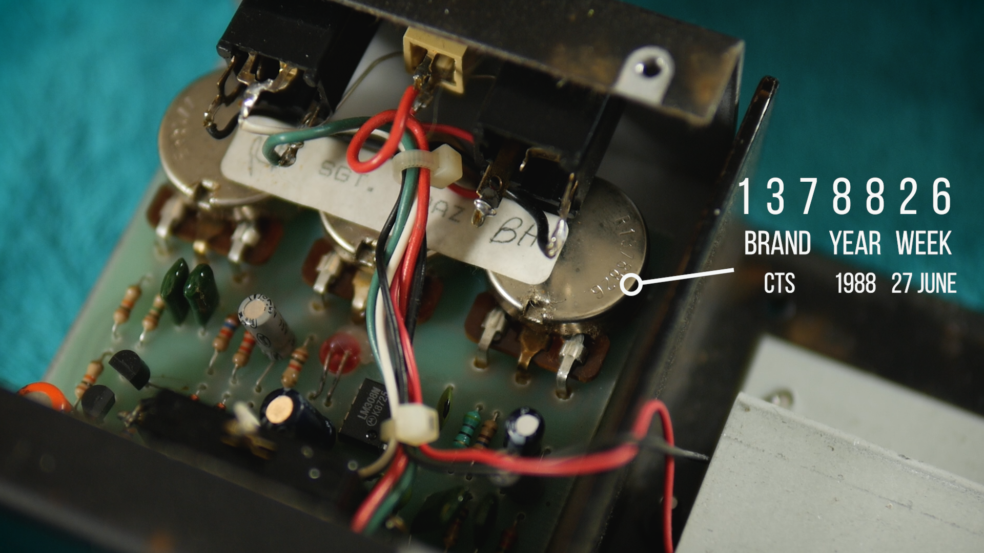 Pro Co Turbo RAT（LM308N搭載／1998年製 USA) 80s / 90s ProCo RAT 