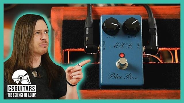 Our latest Gain Appreciation video all about the MXR Blue Box is now available to view on YouTube. 
Learn more about this glitchy suboctave fuzz and pick up some tricks that will enhance your experience.