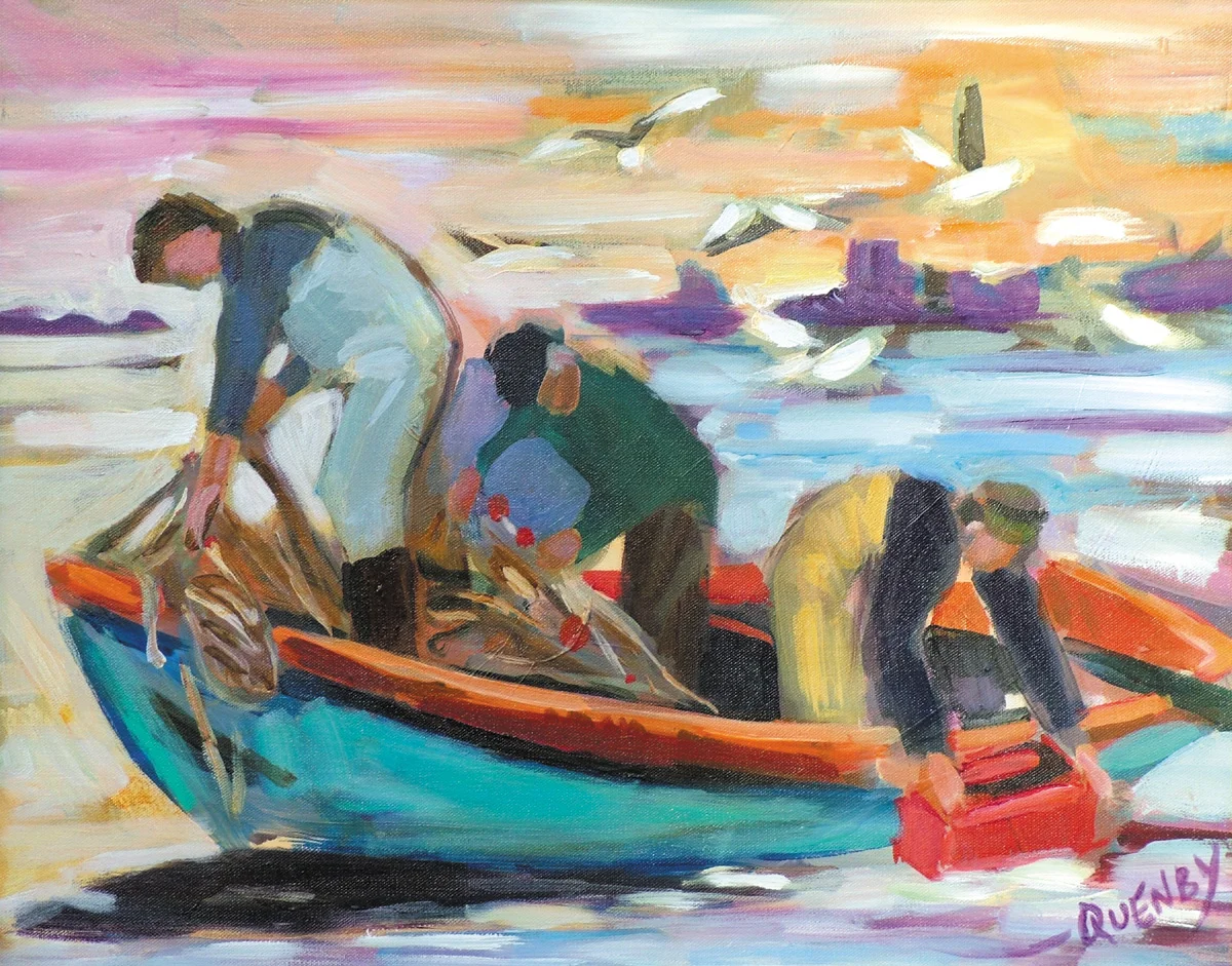 THREE MEN IN A BOAT