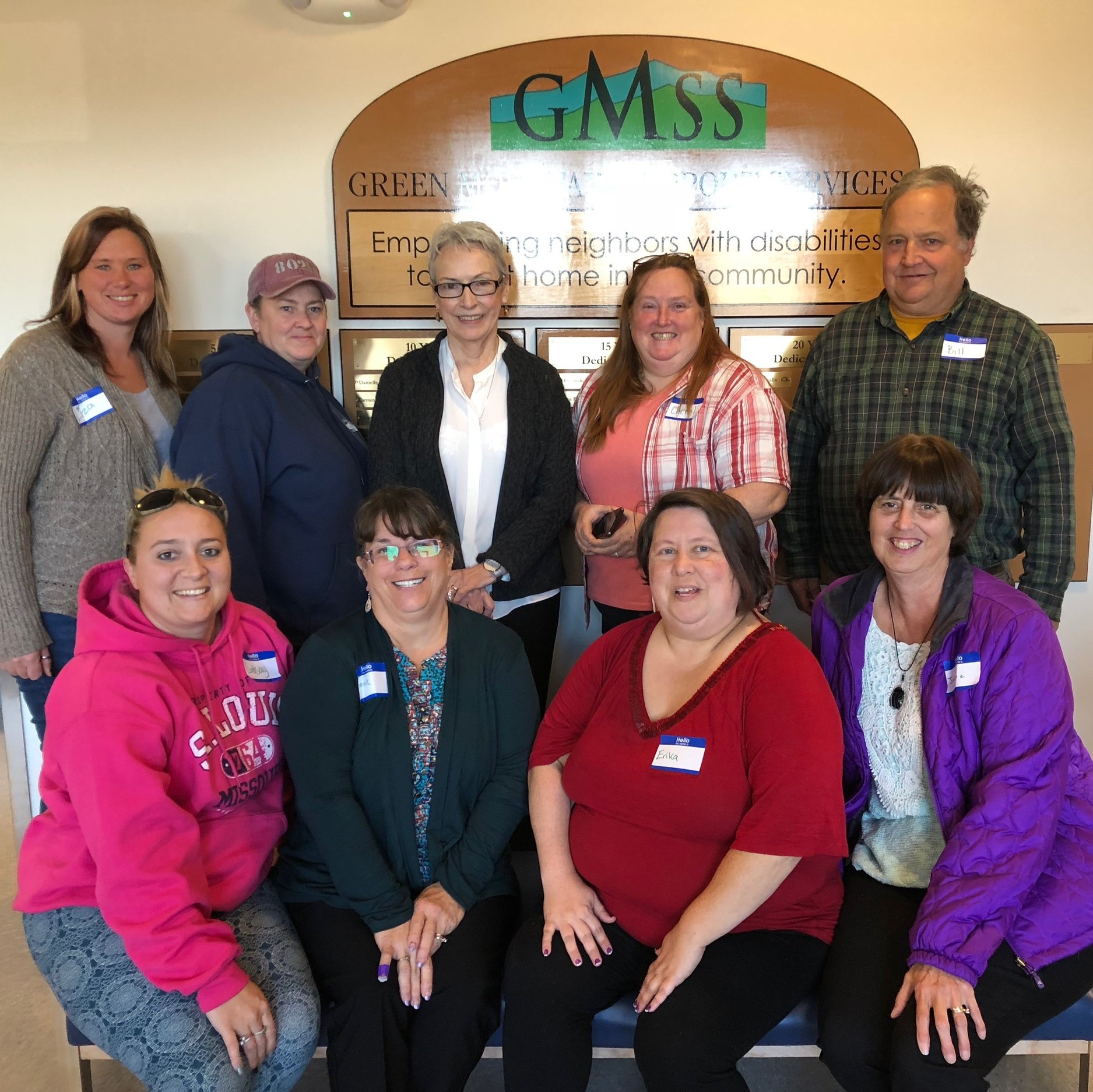 At the end of October we had our Peer Support Network training. Our 2018 class consisted of 4 SLPs and 4 DSPs!