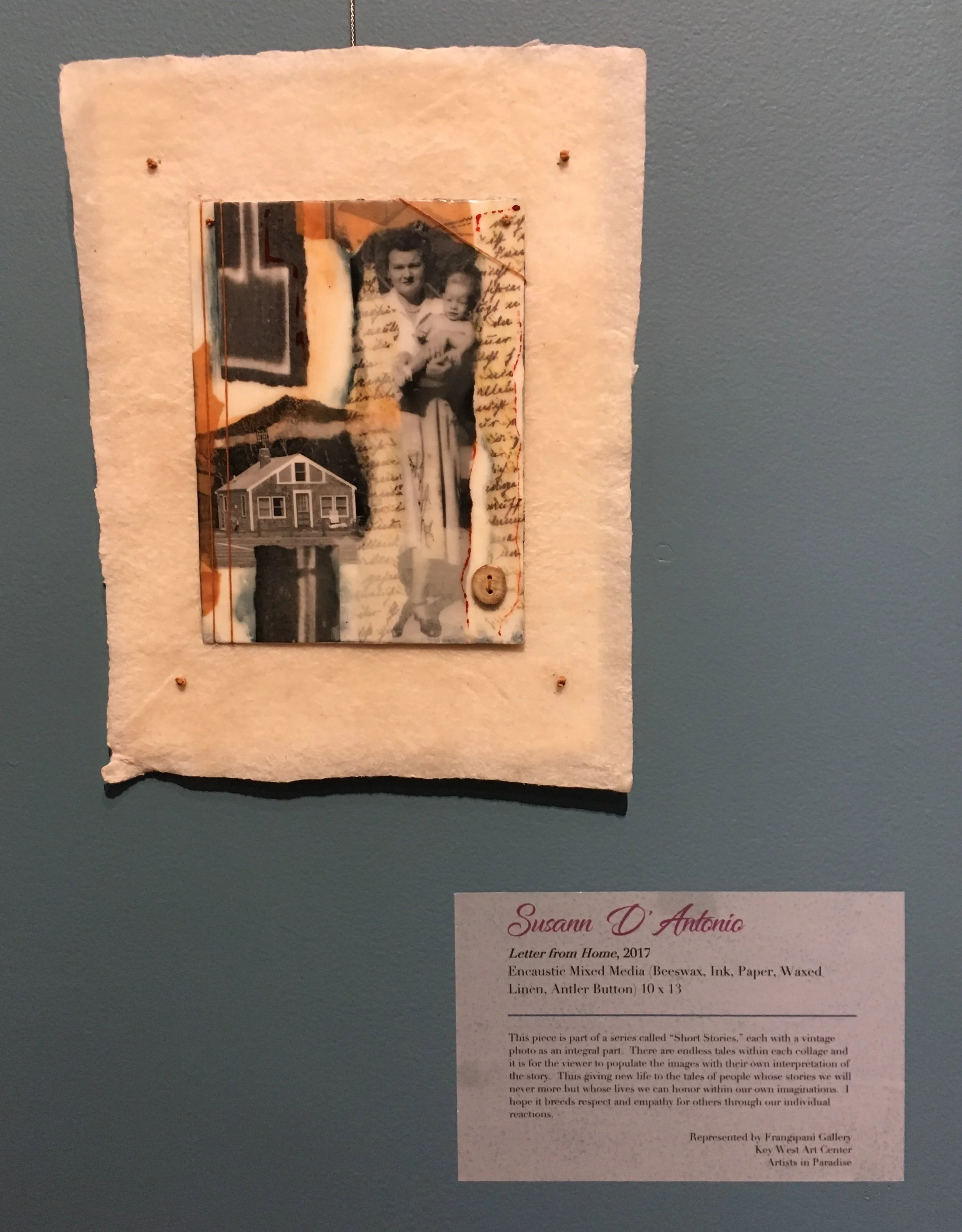 Letter from Home, Susan D' Antonio