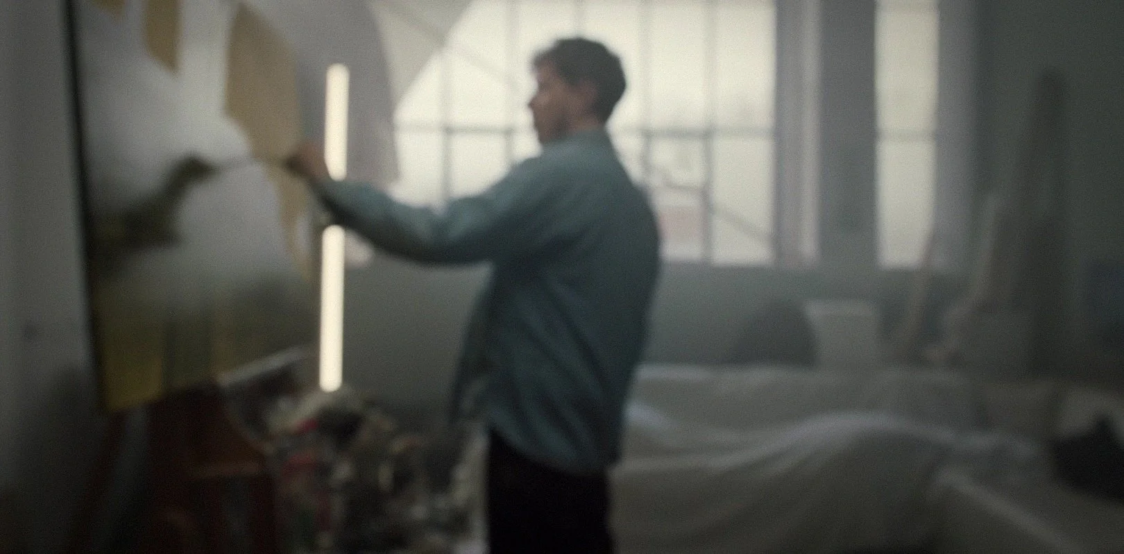 Avec ma fille dans un clip-vidéo