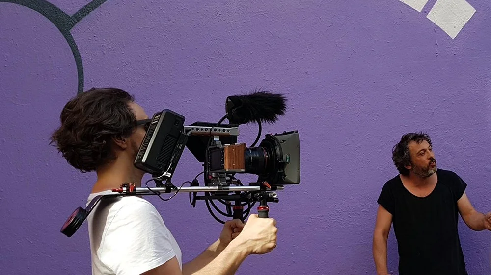 Backstage du court-métrage Sans titre