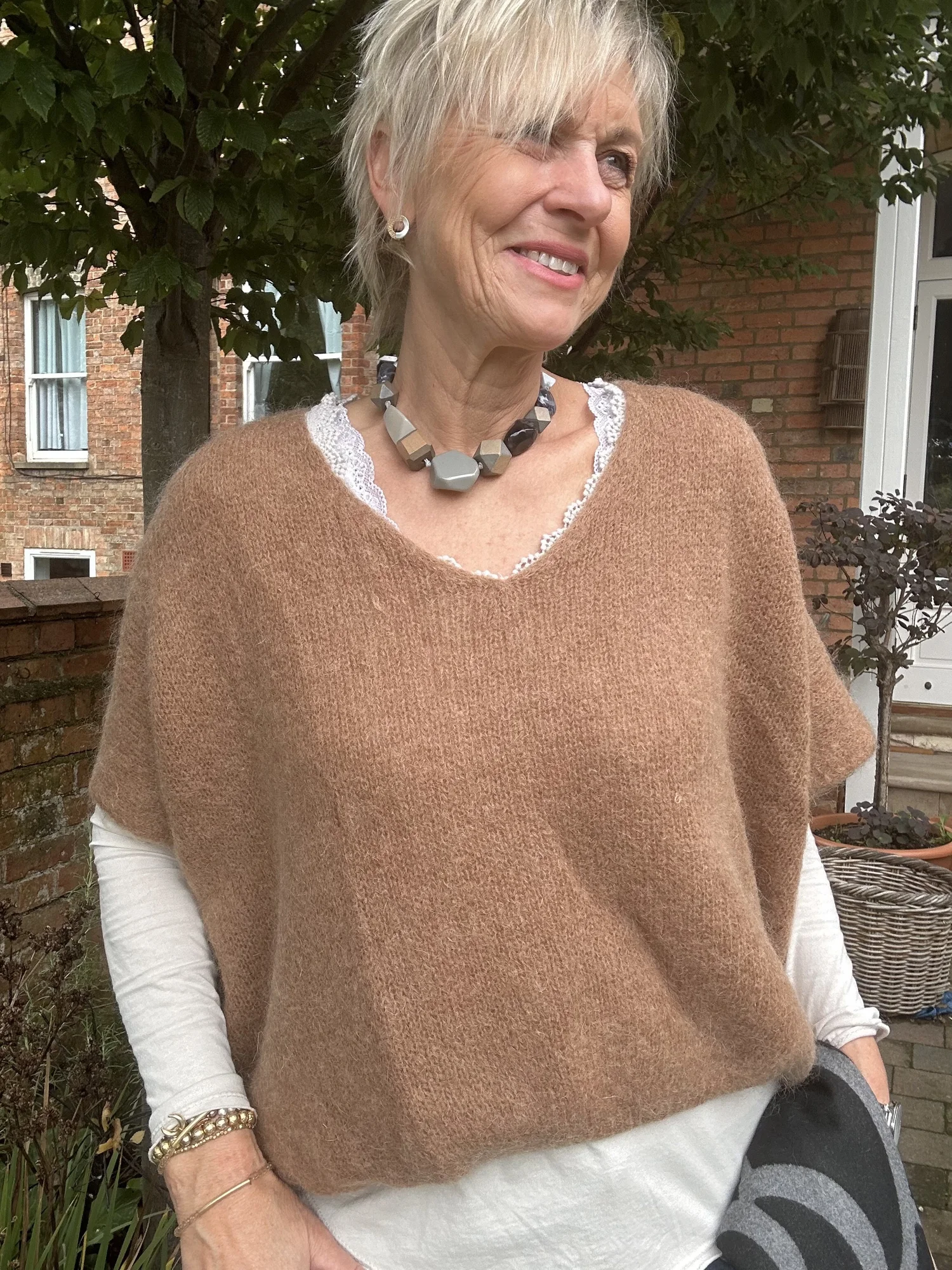 Drop Shoulder Mohair Tank — Moochimoo