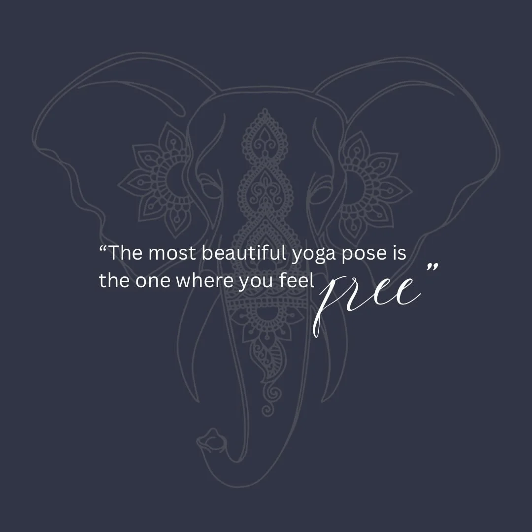 The most beautiful yoga pose isn&rsquo;t the one that looks the best, it&rsquo;s the one where you feel free.
Free to breathe, to soften, to move in a way that feels honest in your body.

When we let go of striving and return to presence, the practic