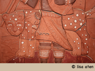 AFRICAN TRIBESMAN CLOSE UP