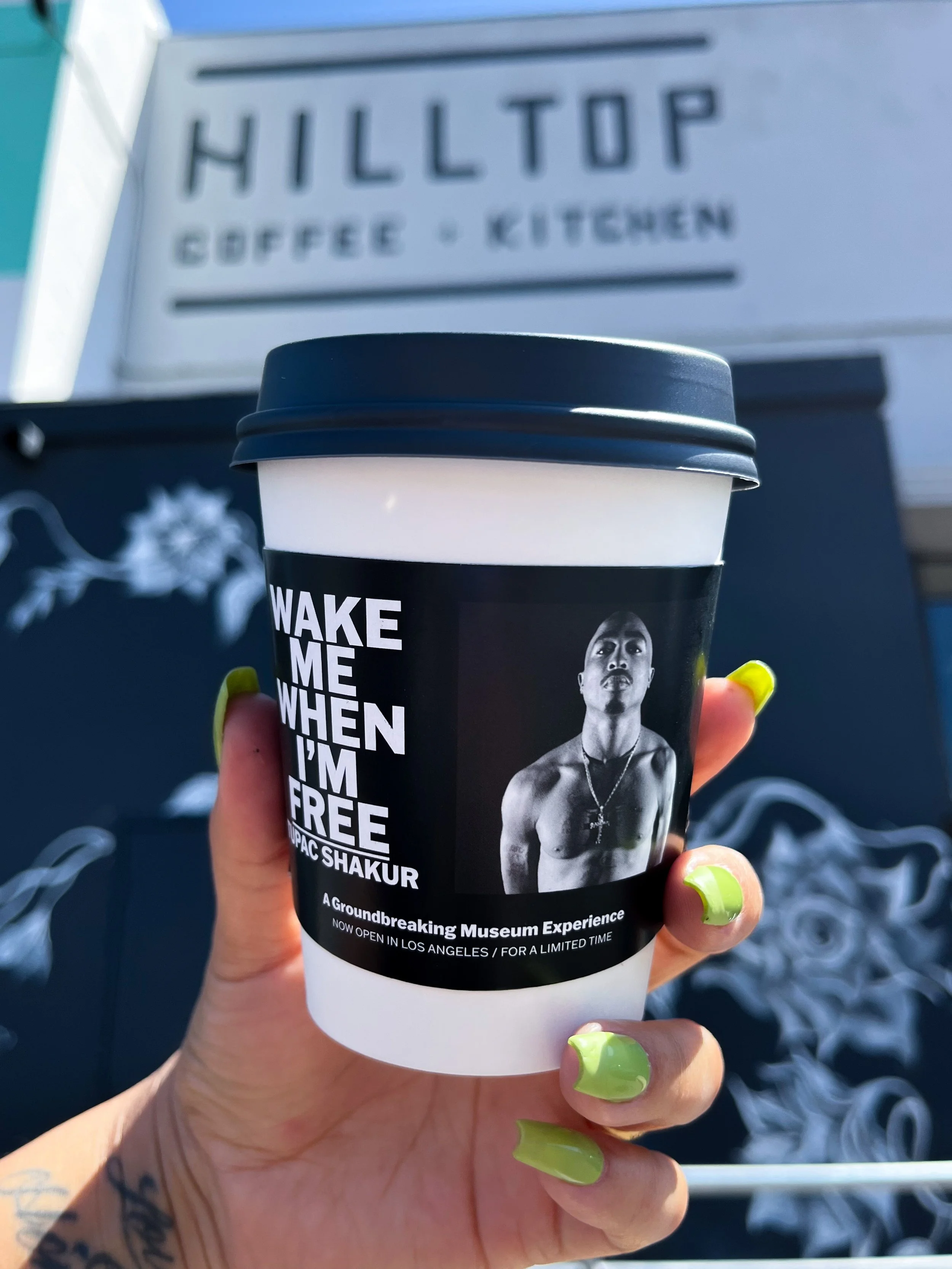 WAKE ME WHEN IM FREE - Tupac Shakur Sleeve Takeover