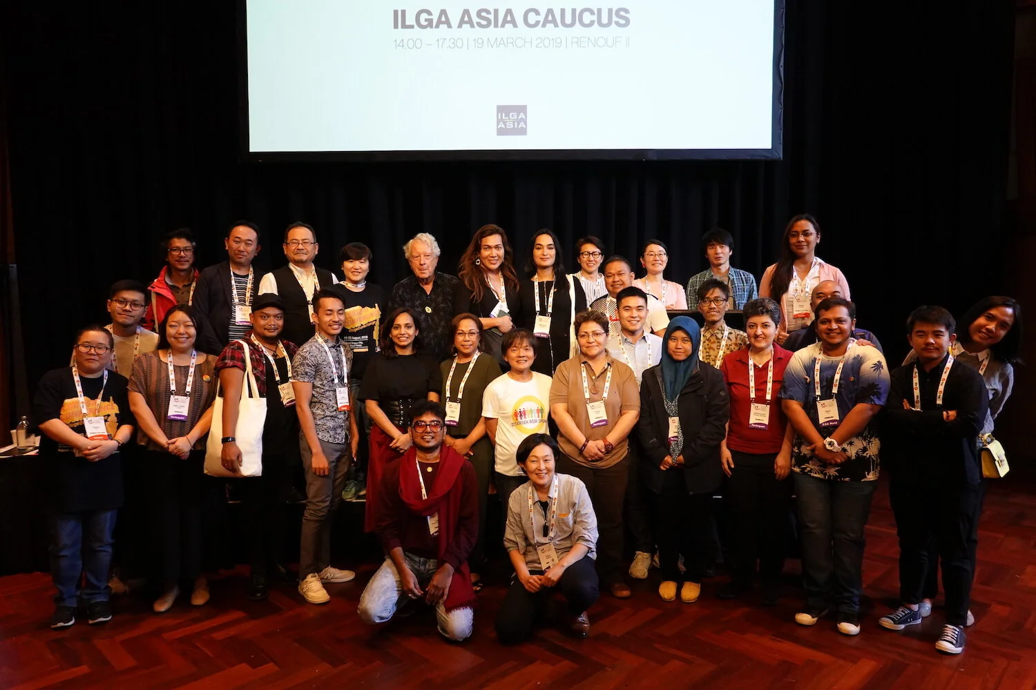 Asian Caucus at ILGA World Conference (20190319, Wellington, New Zealand)