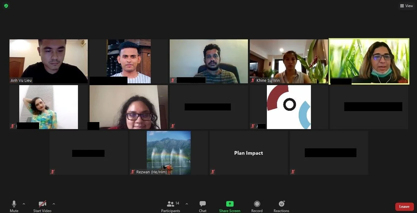 One of our training on UN human rights mechanism this year