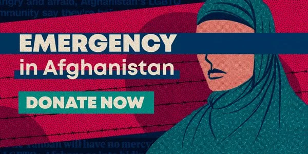 Donate Now: Emergency support for LGBT+ people in Afghanistan