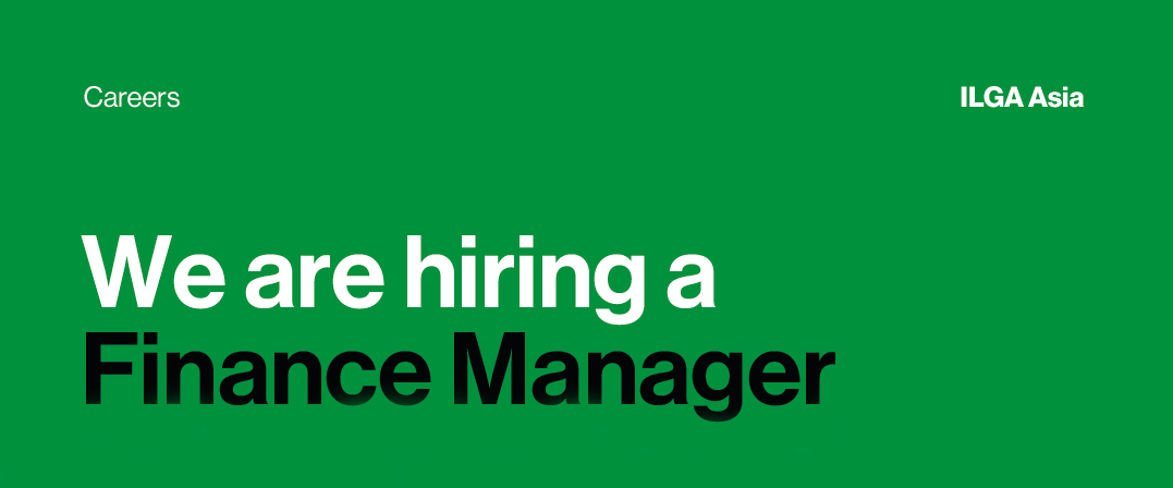 ILGA Asia is hiring a Finance Manager