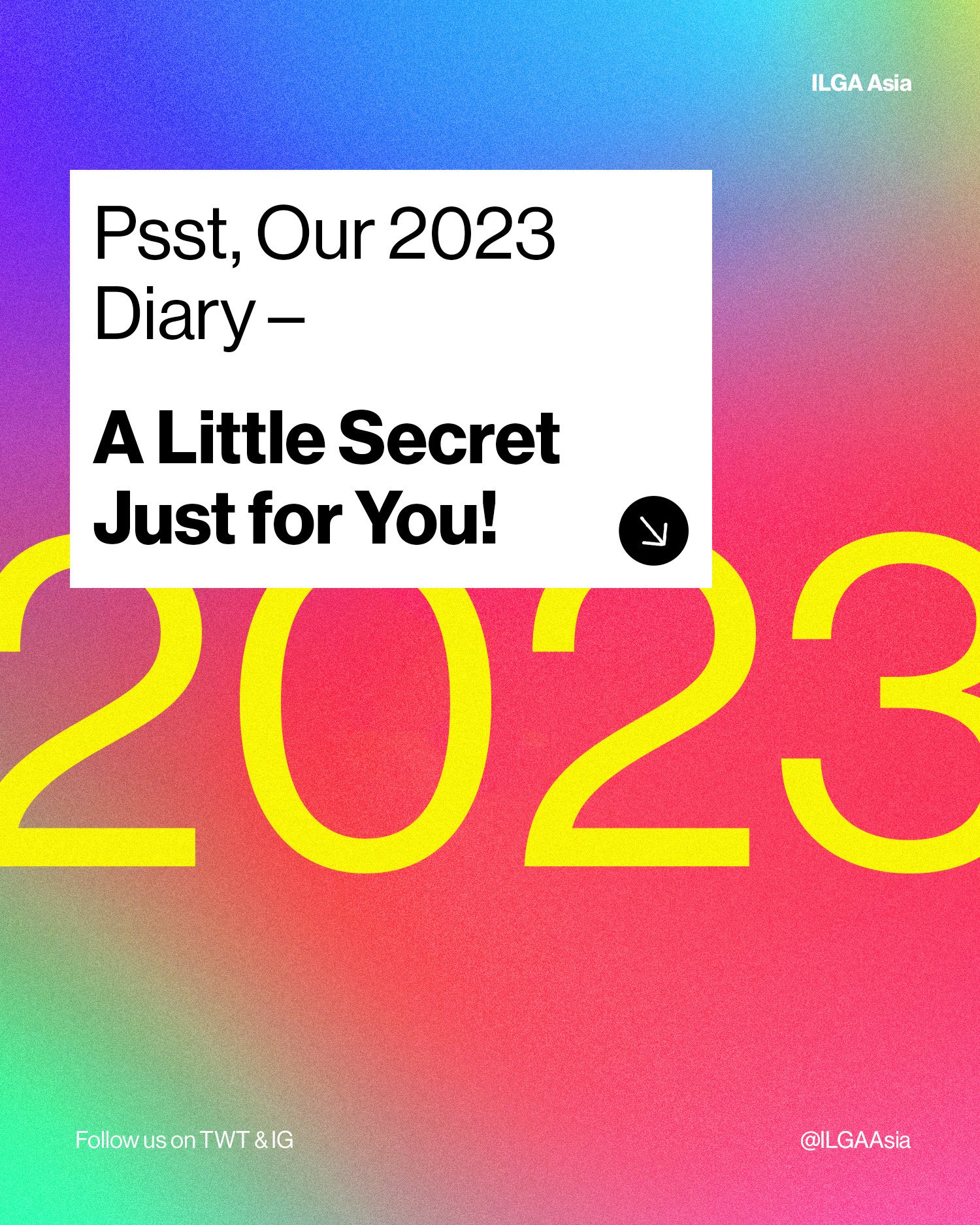 Psst, Our 2023 Diary – A Little Secret Just for You! 🏳️‍🌈 