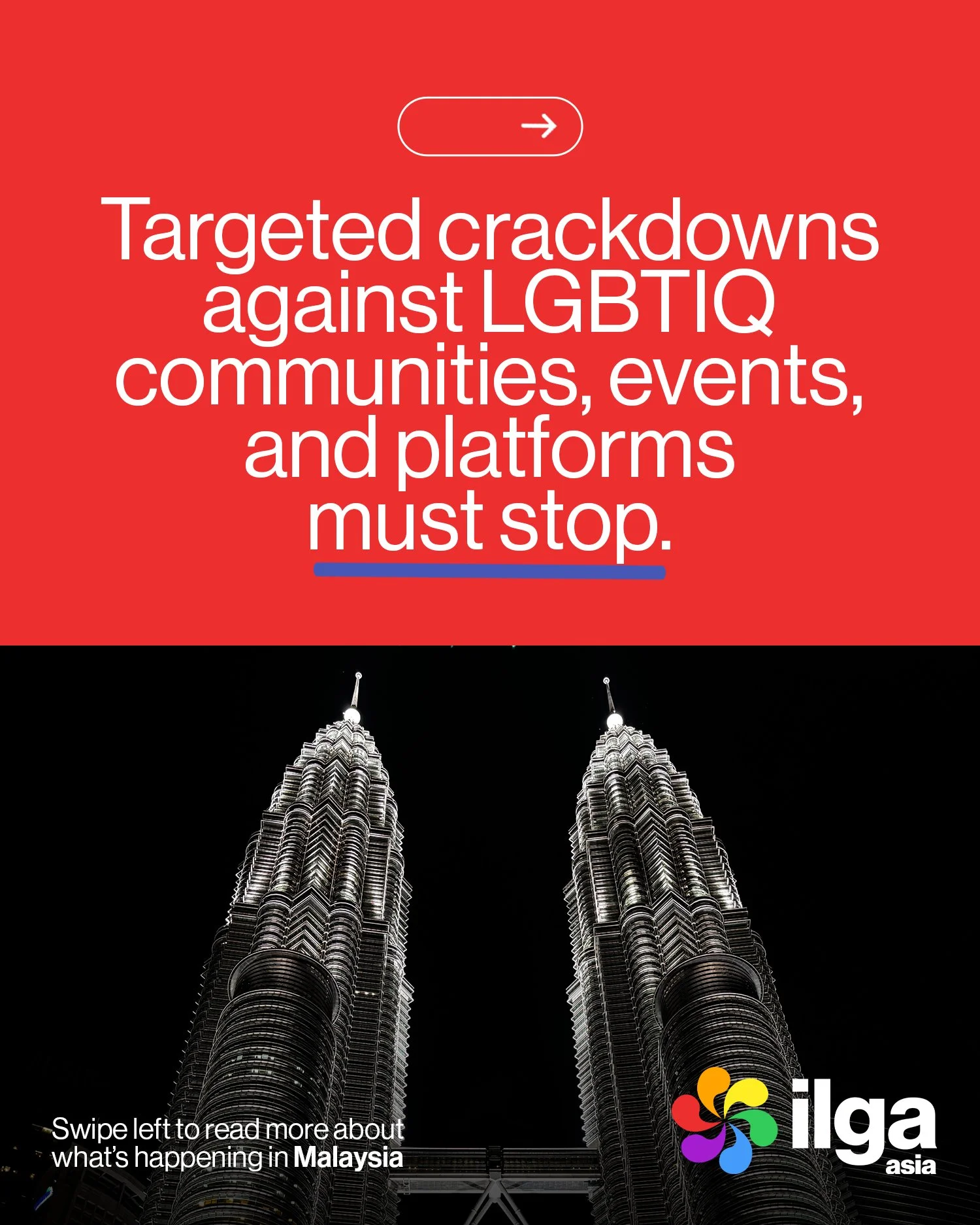 Malaysia: Targeted crackdowns against LGBTIQ communities, events, and platforms must stop