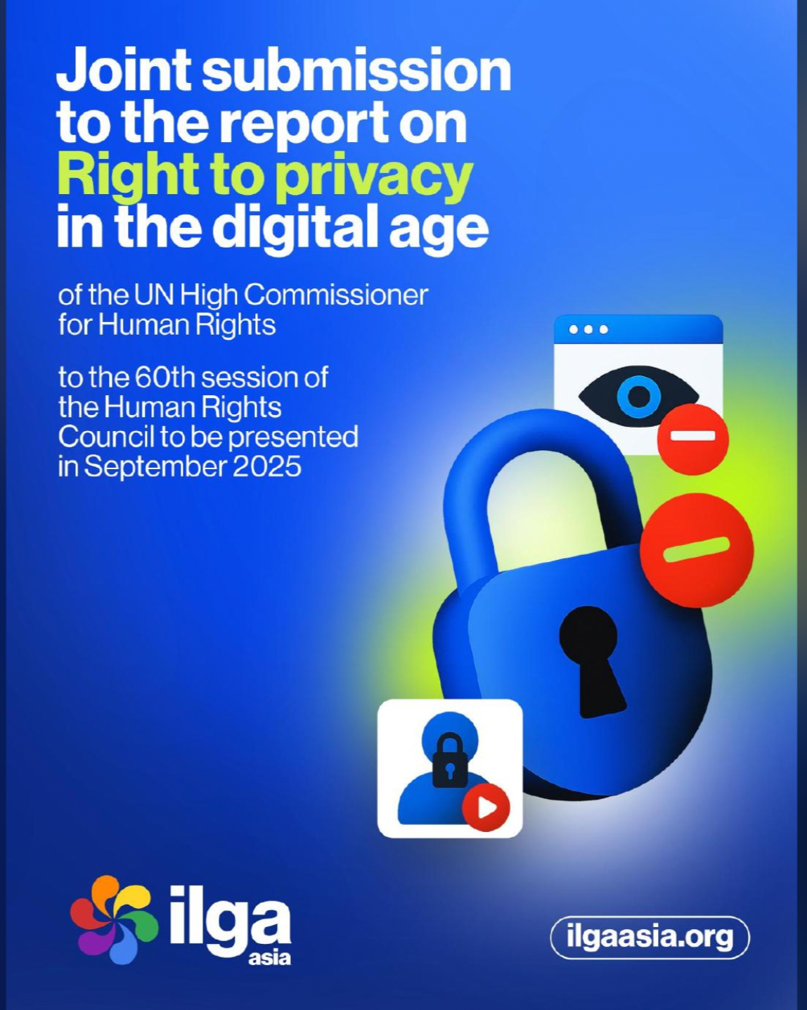 Joint Submission to the report on Right to Privacy in the Digital Age