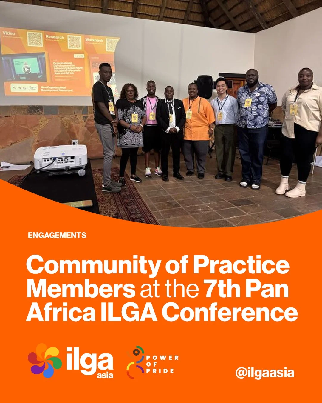 Community of Practice Members at the 7th Pan Africa ILGA Conference