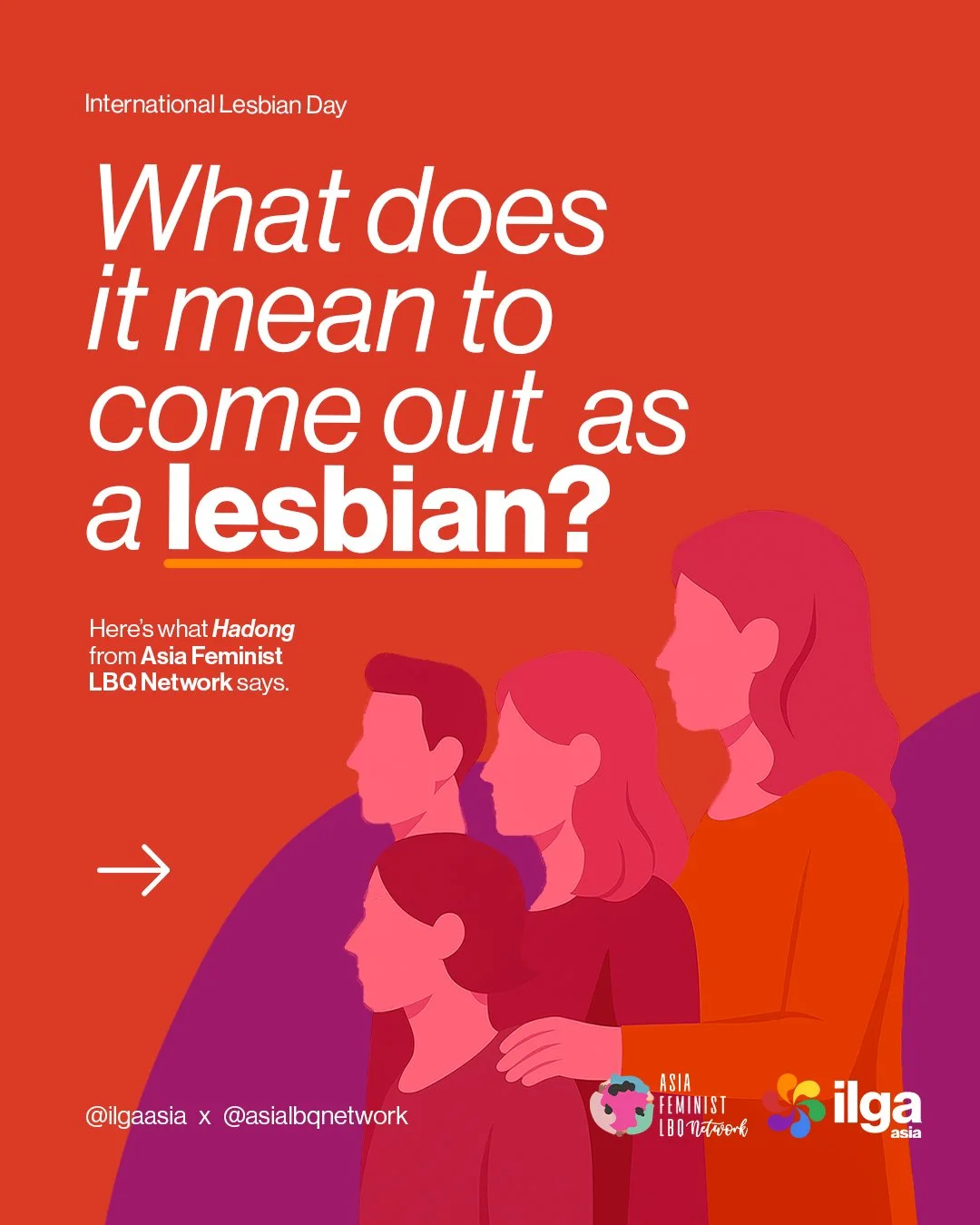 What does it mean to come out as a lesbian?