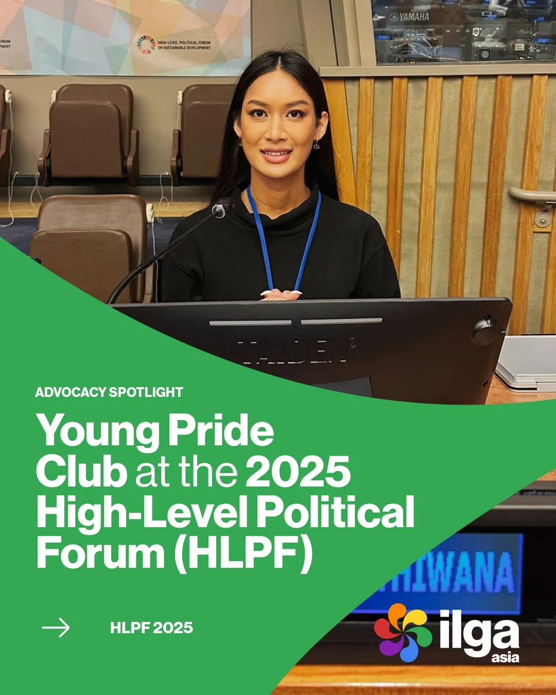 Young Pride Club at the 2025 HLPF