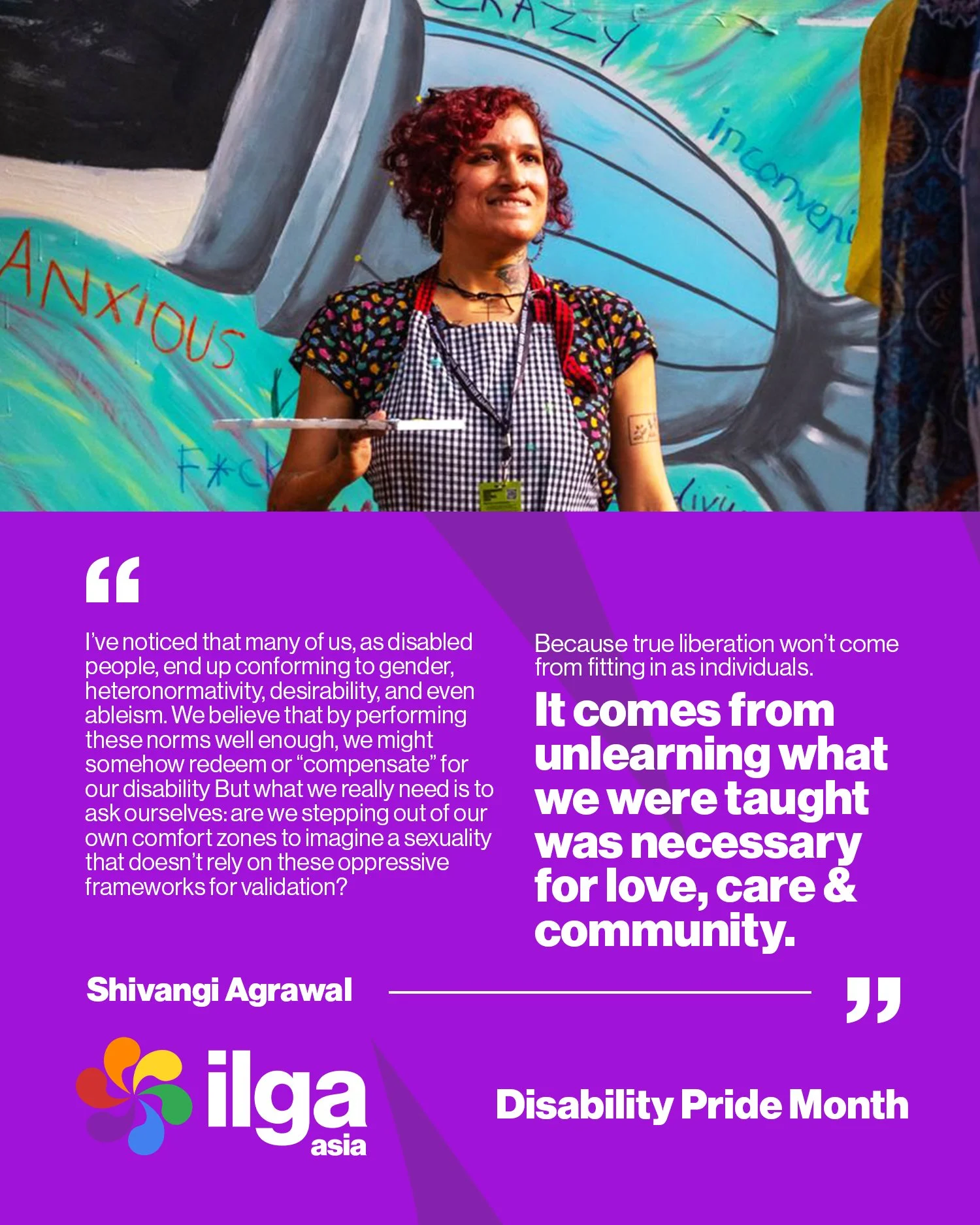 Disability Pride Month - Shivangi