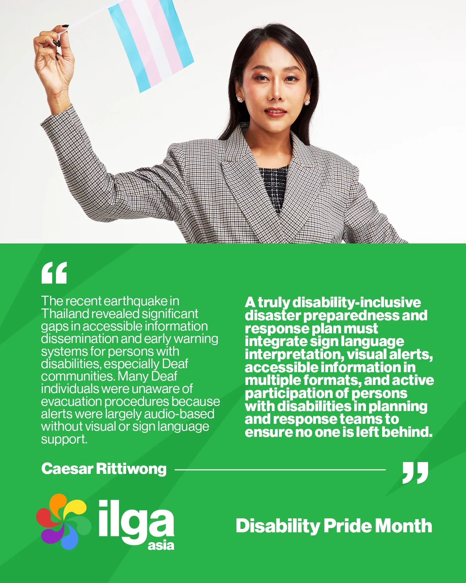 Disability Pride Month - Caesar