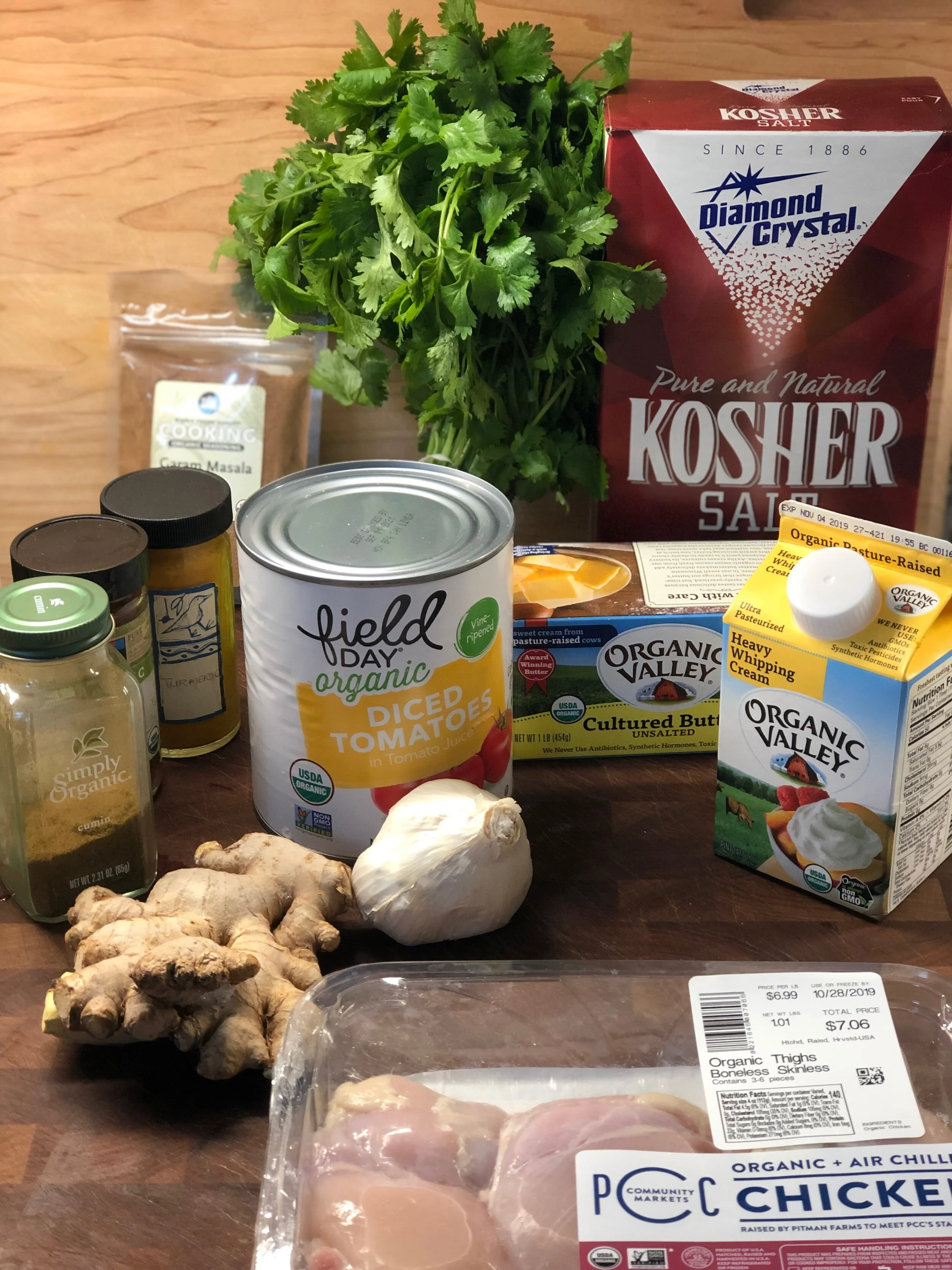 What I cooked this week - Butter Chicken!