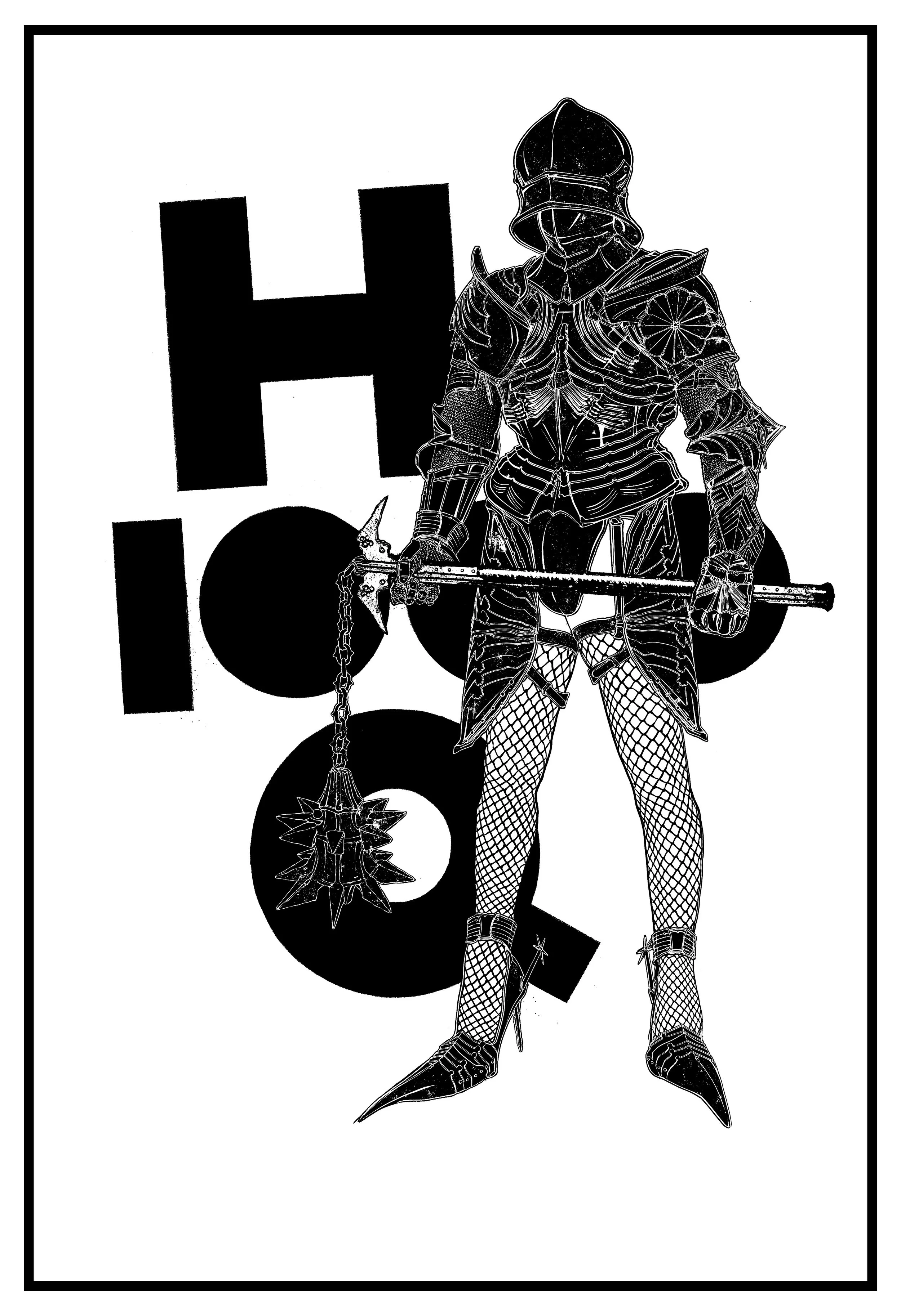 House of 1000 Queers: Heavy Metal promotional variant (second of three).