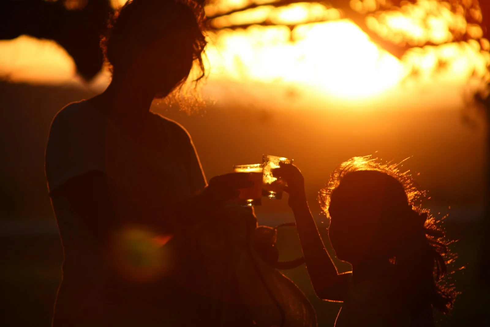 Golden Hour with a cold drink, SA