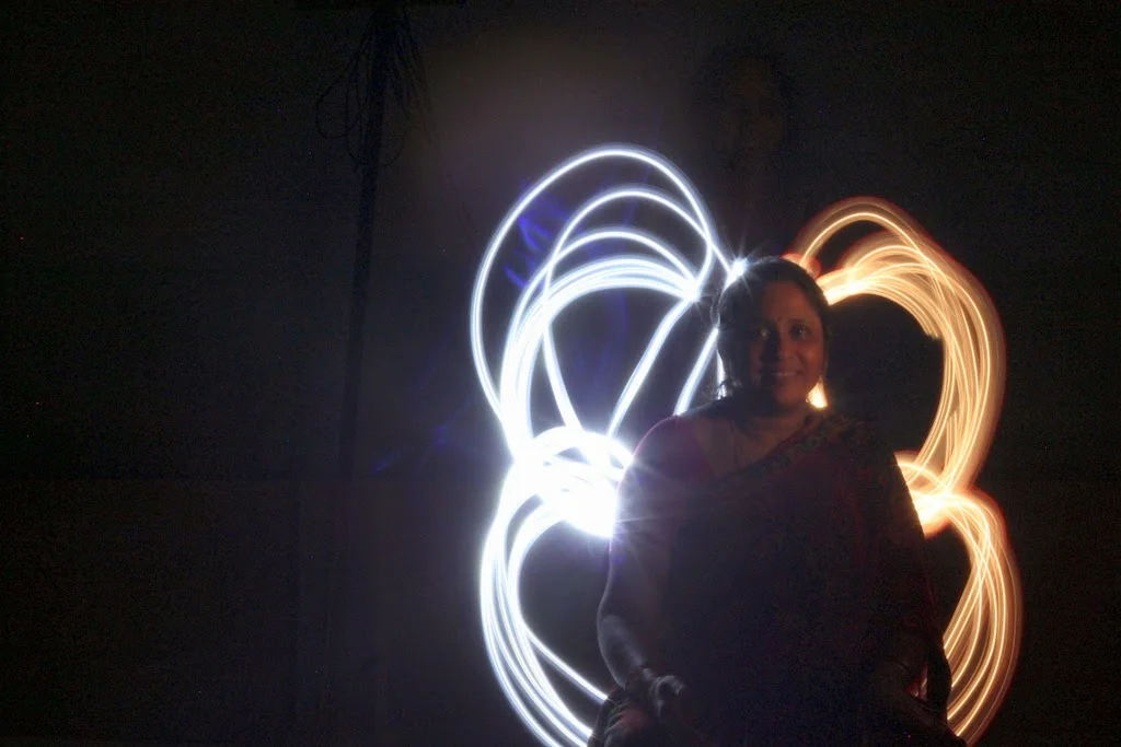 Guntur Power Cut Light Art