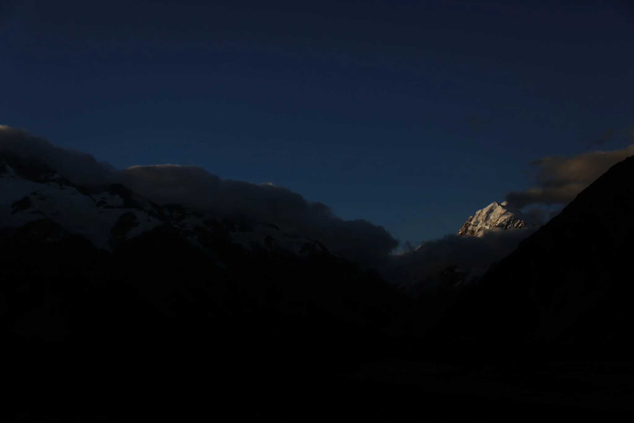 Mt Cook at the First Light