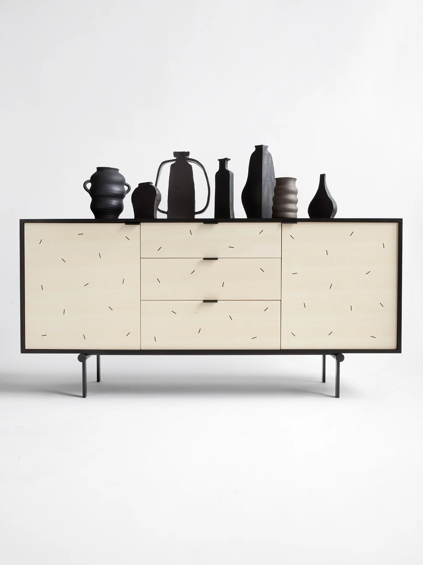 ICFF: International Contemporary Furniture Fair, NY, NY, Moving Mountains, Confetti Credenza, 2014