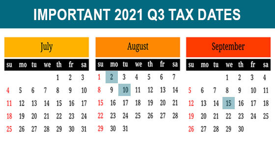 Tax Calendar Fmd