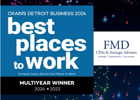 FMD Recognized as a Crain’s Best Place to Work for the Second Year in a Row