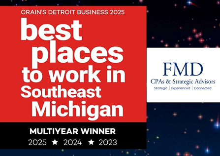FMD has been named one of the Best Places to Work In Southeast Michigan – for the third year in a row!