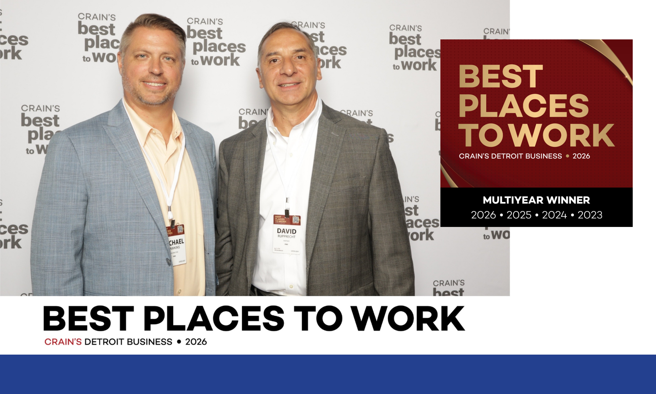 FMD Named One of Crain’s Best Places to Work for Fourth Consecutive Year