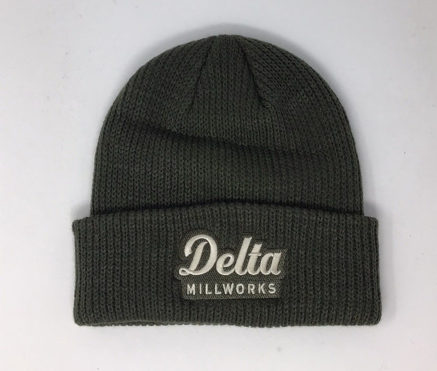 Delta Millworks Embroidered Beanie Embroidery Companies