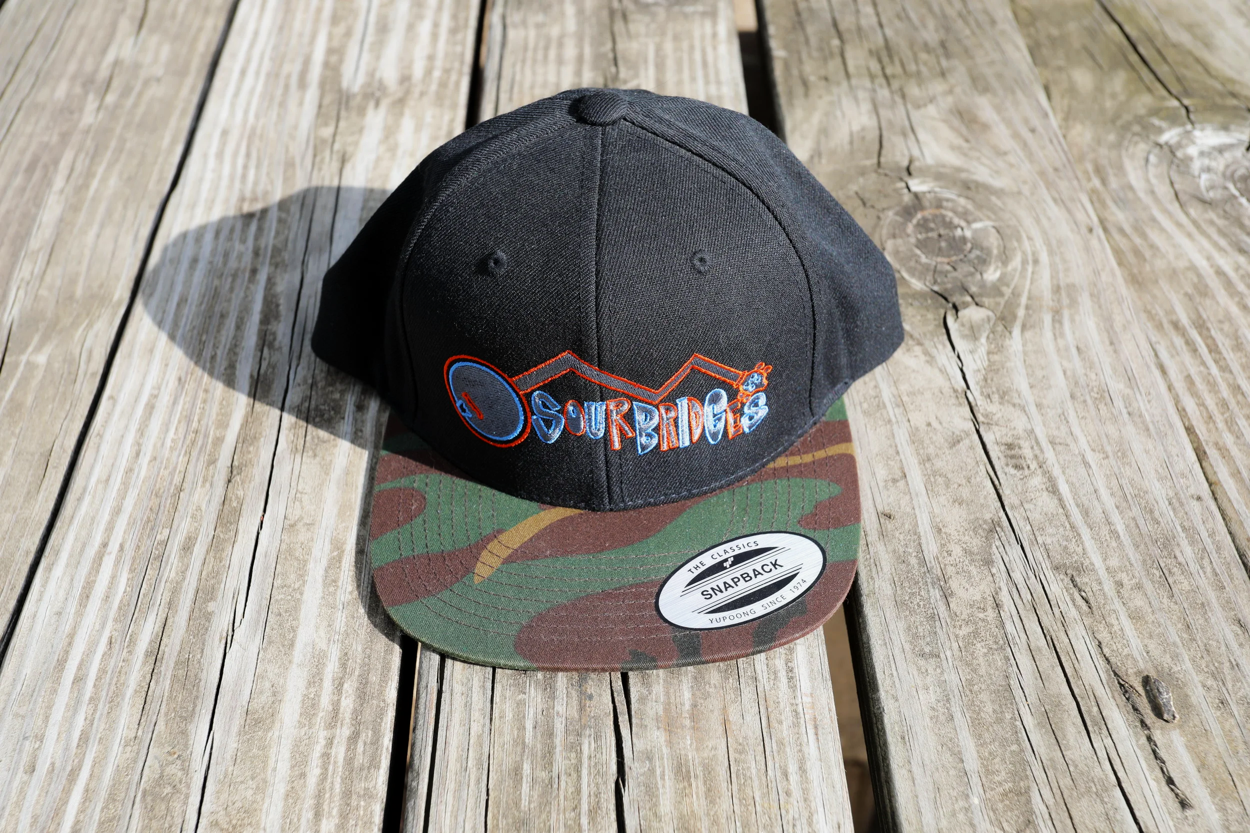 Sour Bridges Austin TX Quartet Embroidery Services Hat